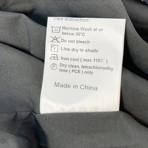 J.ING Women’s Black Abstract Print True Wrap Dress Ruffle Hem Short Sleeve Sz M - Picture 12 of 12